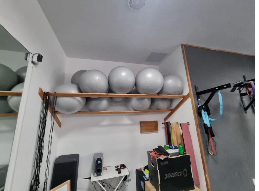 Material de pilates: fitballs